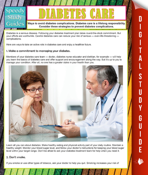 Diabetes Care (Speedy Study Guide) -  Speedy Publishing