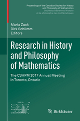 Research in History and Philosophy of Mathematics - 