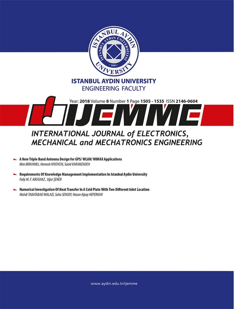 International Journal of Electronics, Mechanical and Mechatronics Engineering (IJEMME) - 