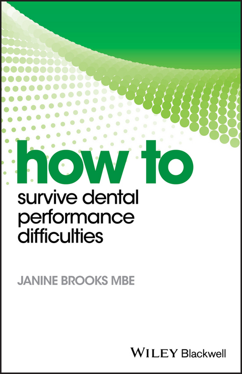 How to Survive Dental Performance Difficulties -  Janine Brooks