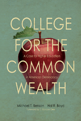 College for the Commonwealth - Michael T. Benson, Hal R. Boyd