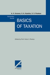 Basics of Taxation - A. V. Aronov, V. A. Kashin, V. V. Pankov