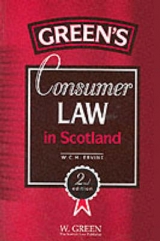 Consumer Law in Scotland - Ervine, W. Cowan H.