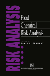 Food Chemical Risk Analysis - David R. Tennant