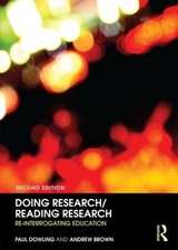 Doing Research/Reading Research - Dowling, Paul; Brown, Andrew