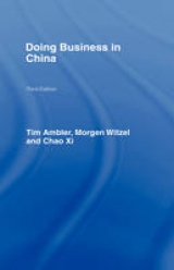 Doing Business in China - Ambler, Tim; Witzel, Morgen