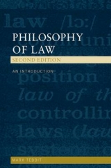 Philosophy of Law - Tebbit, Mark