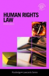 Human Rights Lawcards 2010-2011 - Routledge