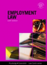 Employment Lawcards 6/e - Routledge