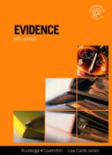 Evidence Lawcards 5/e - Routledge