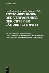 Berlin, Brandenburg, Mecklenburg-Vorpommern, Sachsen-Anhalt, Thüringen - 