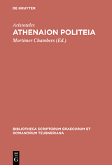 Athenaion politeia -  Aristoteles