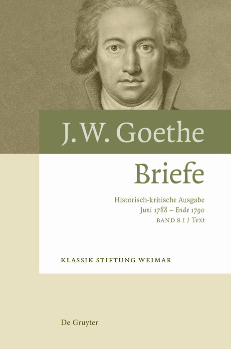 Briefe 20. Juni 1788 - Ende 1790 - 