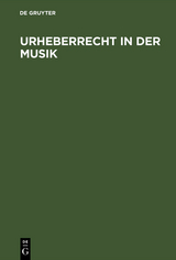 Urheberrecht in der Musik