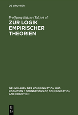 Zur Logik empirischer Theorien - 