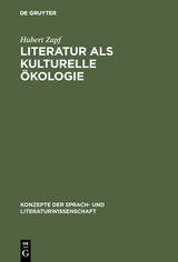 Literatur als kulturelle Ökologie - Hubert Zapf