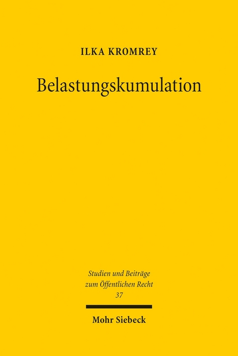 Belastungskumulation -  Ilka Kromrey