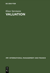 Valuation - Klaus Spremann