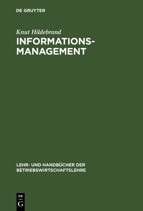 Informationsmanagement - Knut Hildebrand