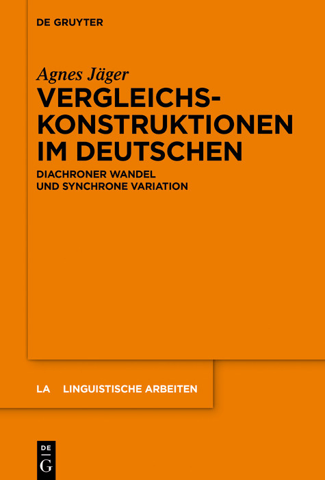 Vergleichskonstruktionen im Deutschen -  Agnes Jäger