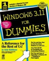 Windows 3.11 For Dummies - Rathbone, Andy