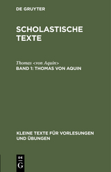 Thomas von Aquin -  Thomas <  von Aquin>  