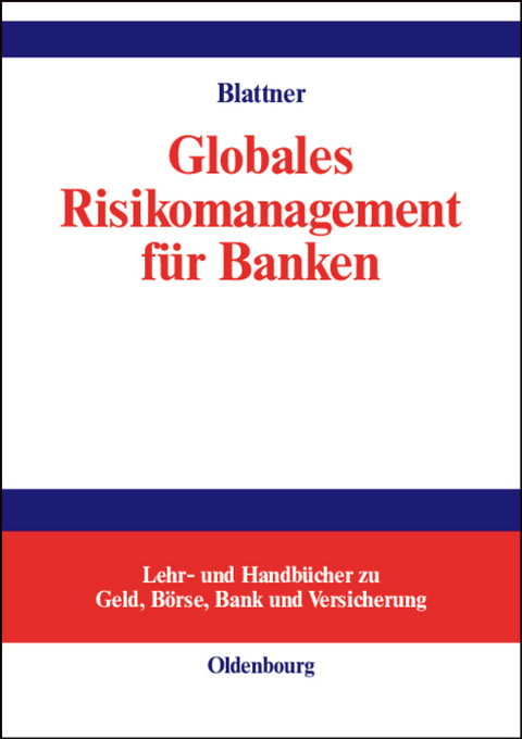 Globales Risikomanagement für Banken - Peter Blattner