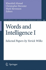 Words and Intelligence I - 