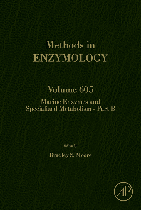 Marine enzymes and specialized metabolism - Part B - 