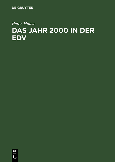 Das Jahr 2000 in der EDV - Peter Haase