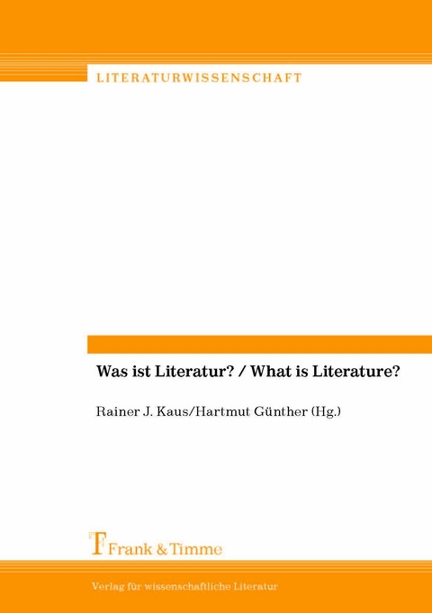 Was ist Literatur? / What is Literature? - 