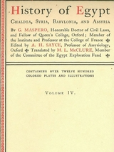 History of Egypt, Chaldea, Syria, Babylonia, and Assyria, Vol. 4 - G. Maspero