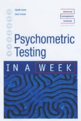 Psychometric Testing in a Week - Lewis, Gareth; Crozier, Gene