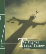 The English Legal System - Martin, Jacqueline