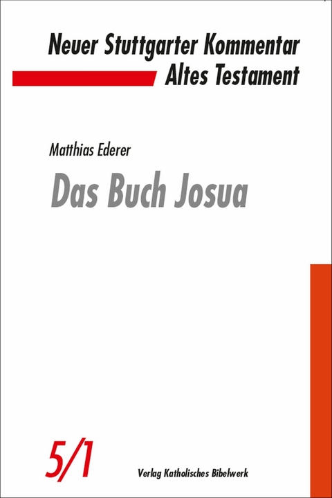 Das Buch Josua - Matthias Ederer