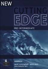 New Cutting Edge Pre-Intermediate Workbook No Key - Cunningham, Sarah; Moor, Peter; Carr, Jane