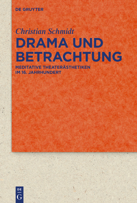 Drama und Betrachtung -  Christian Schmidt