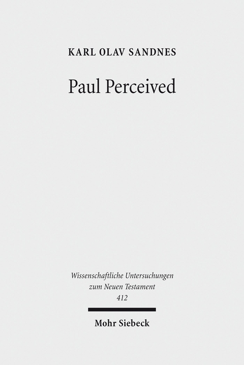 Paul Perceived -  Karl Olav Sandnes