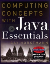 Computing Concepts with Java Essentials - Horstmann, Cay S.