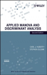 Applied MANOVA and Discriminant Analysis - Huberty, Carl J.; Olejnik, Stephen