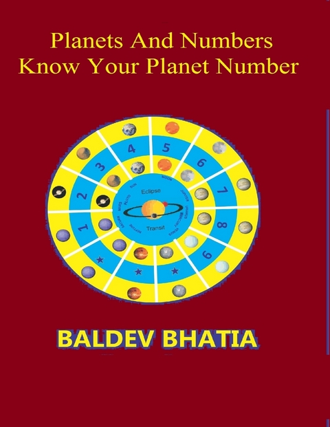 Planets and Numbers - Know Your Planet Number -  Bhatia Baldev Bhatia