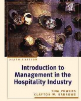 Introduction to Management in the Hospitality Industry - Powers, Tom