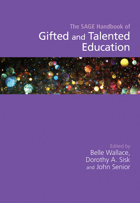 SAGE Handbook of Gifted and Talented Education - 