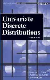 Univariate Discrete Distributions - Johnson, Norman L.; Kemp, Adrienne W.; Kotz, Samuel