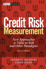 Credit Risk Measurement - Saunders, Anthony