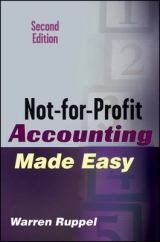 Not-for-Profit Accounting Made Easy - Ruppel, Warren