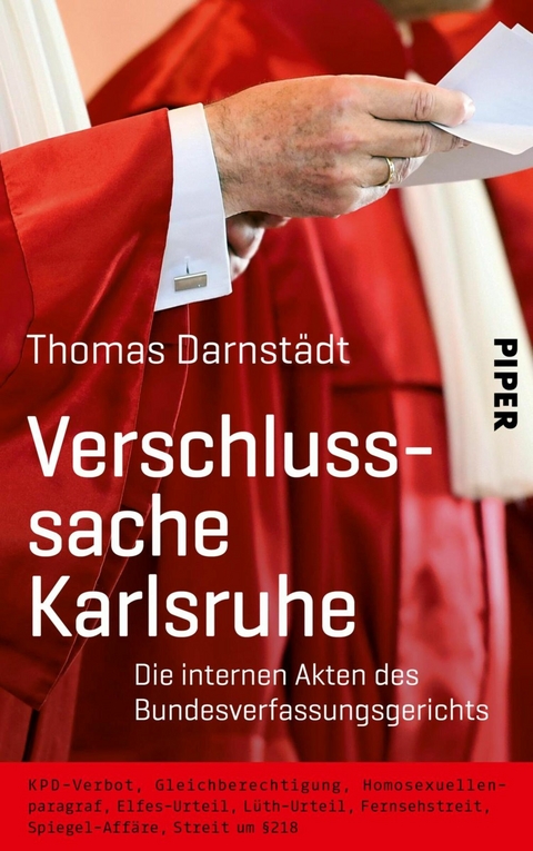 Verschlusssache Karlsruhe -  Thomas Darnstädt