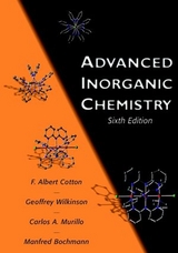 Advanced Inorganic Chemistry - Cotton, F. Albert; Wilkinson, Geoffrey; Murillo, Carlos A.; Bochmann, Manfred