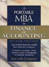 The Portable MBA in Finance and Accounting - Livingstone, John Leslie