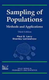 Sampling of Populations - Levy, Paul S.; Lemeshow, Stanley